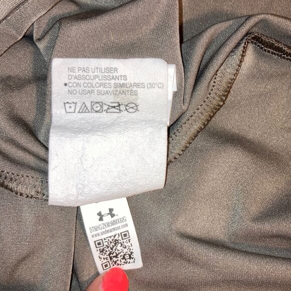 UNDER ARMOUR Campus Oversize Lifestyle Gray Grey T Shirt Womens Large - Picture 10 of 14